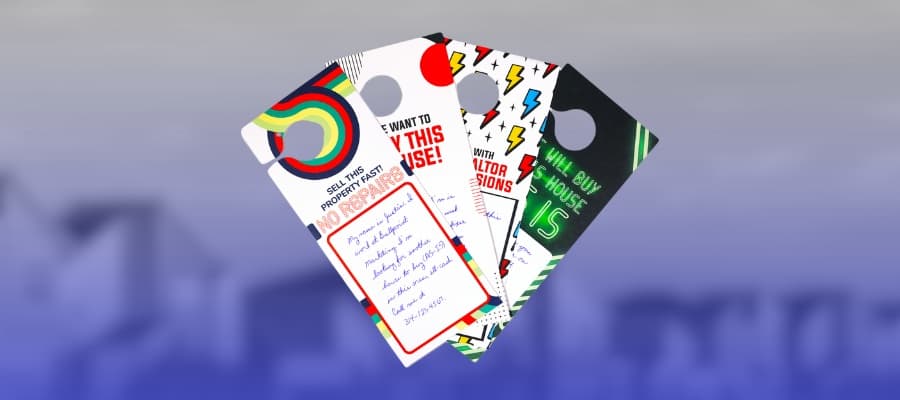 Utilizing Door Hangers in Real Estate Marketing: An