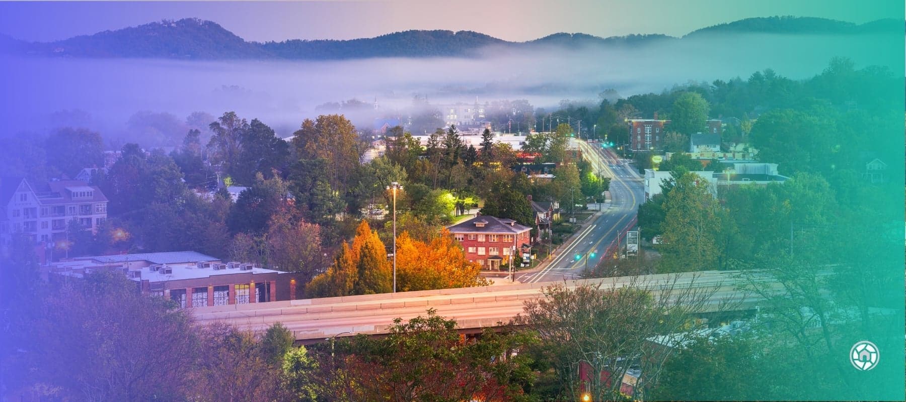 An image of Asheville, NC
